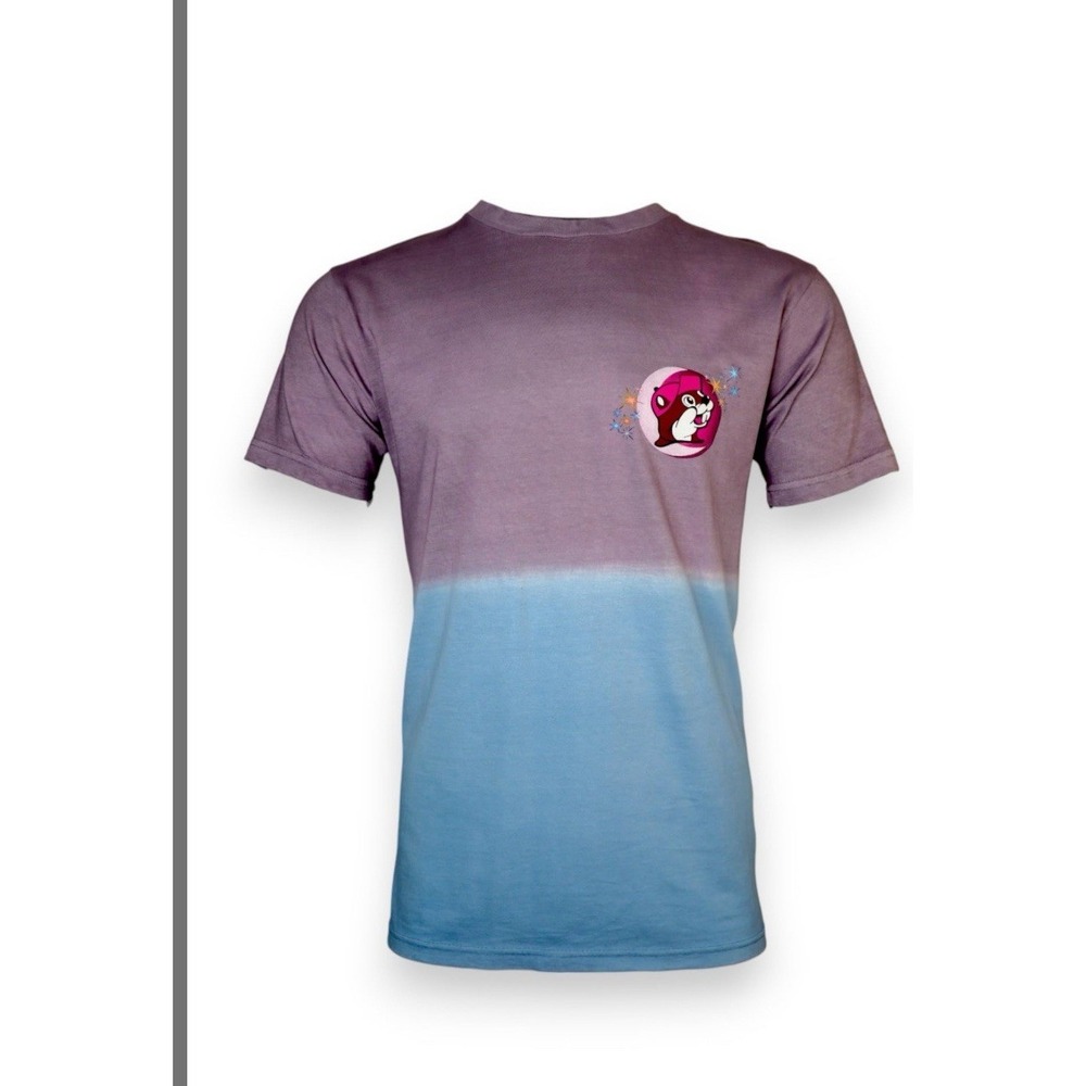 Buc-Ee's Stardust Wishes Graphic T-Shirt -Soft Cotton Blend Purple Blue 3X-Large